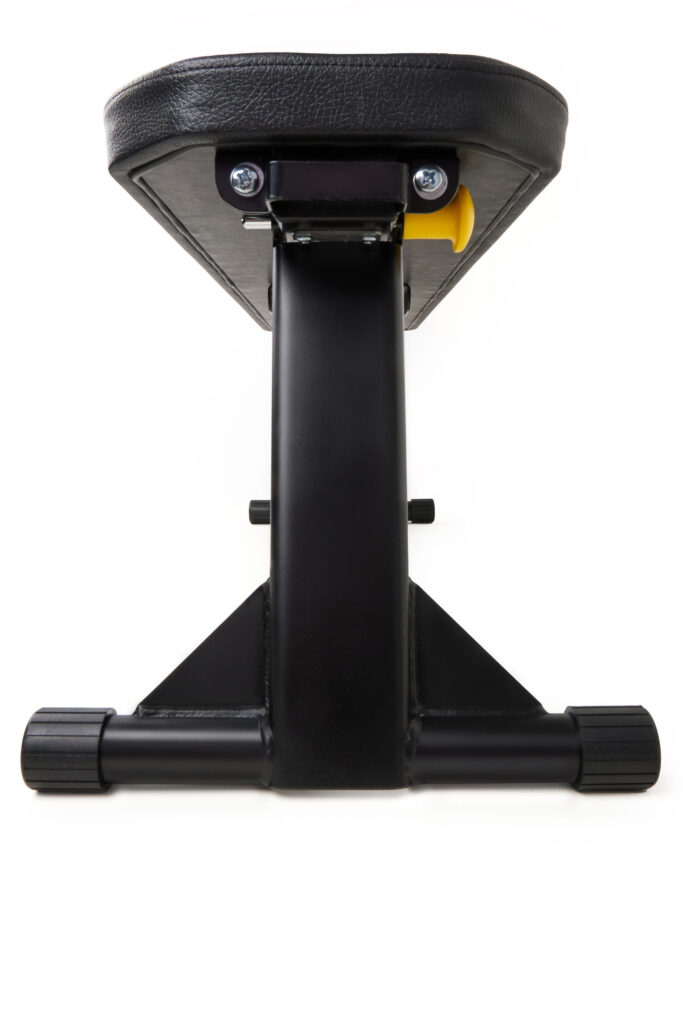 Durable foldable weight bench for long-lasting strength training