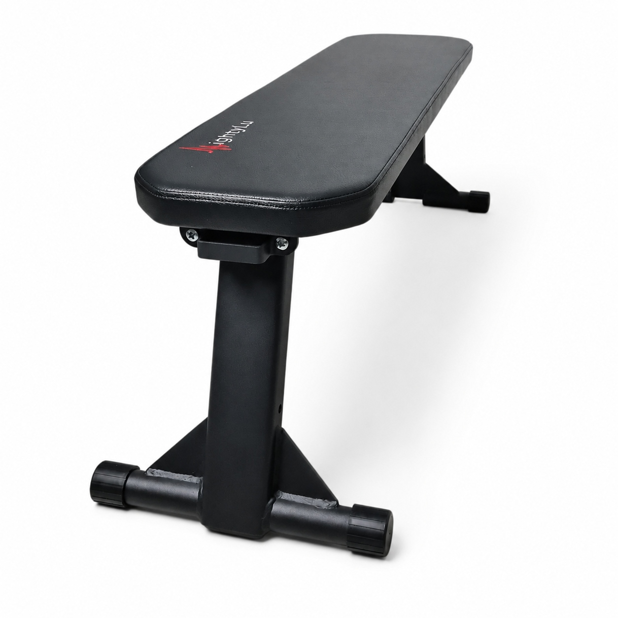 MightyRock bench in studio MightyRock weight bench in white studio view