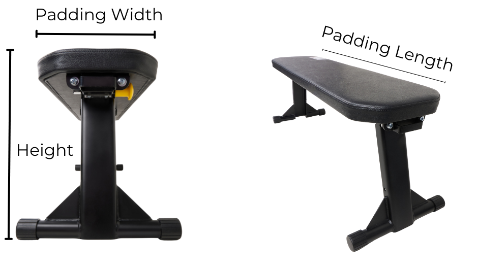 weight bench dimensions